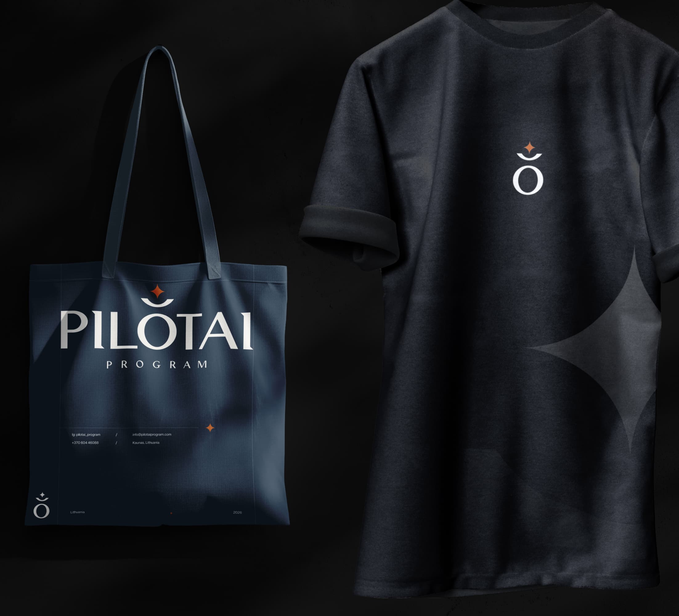Pilotai Club branded bag