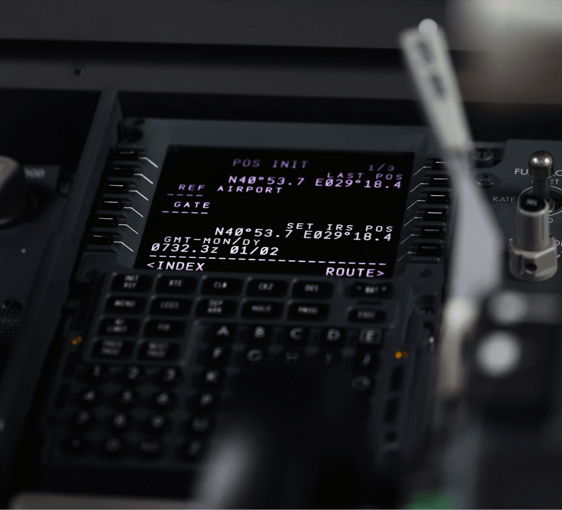 Aircraft instrument panel