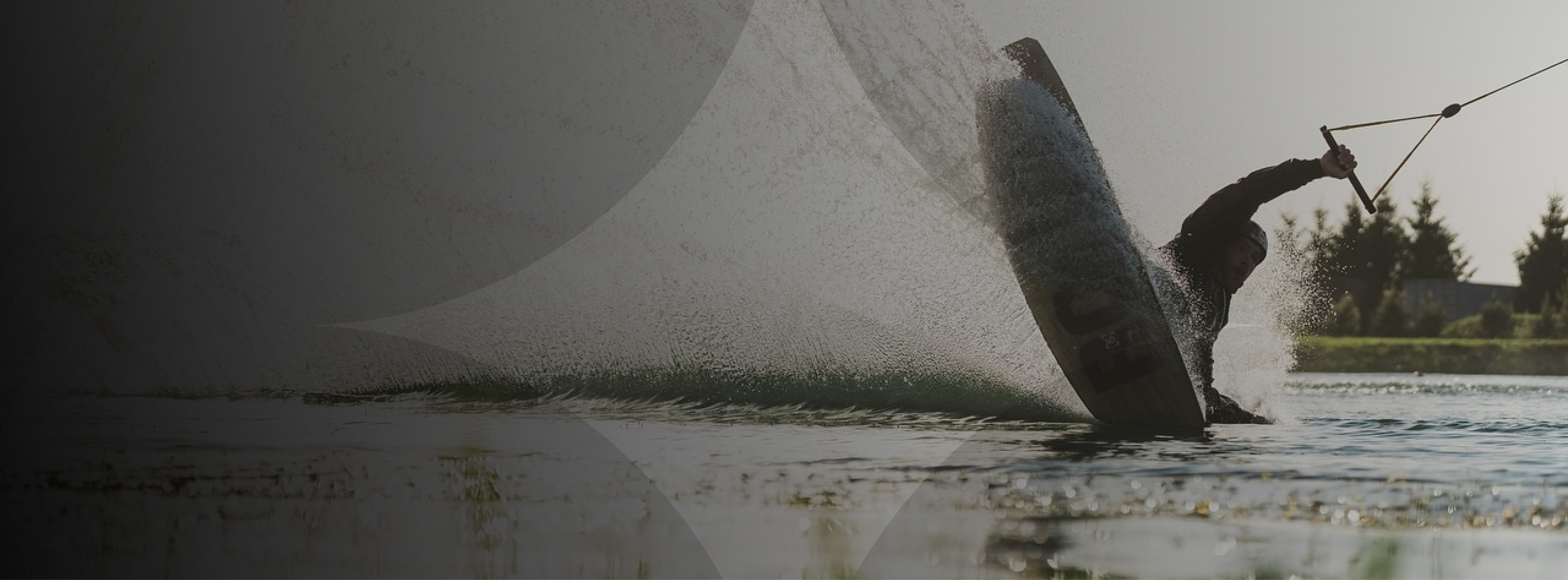 Wakeboarding activity scene