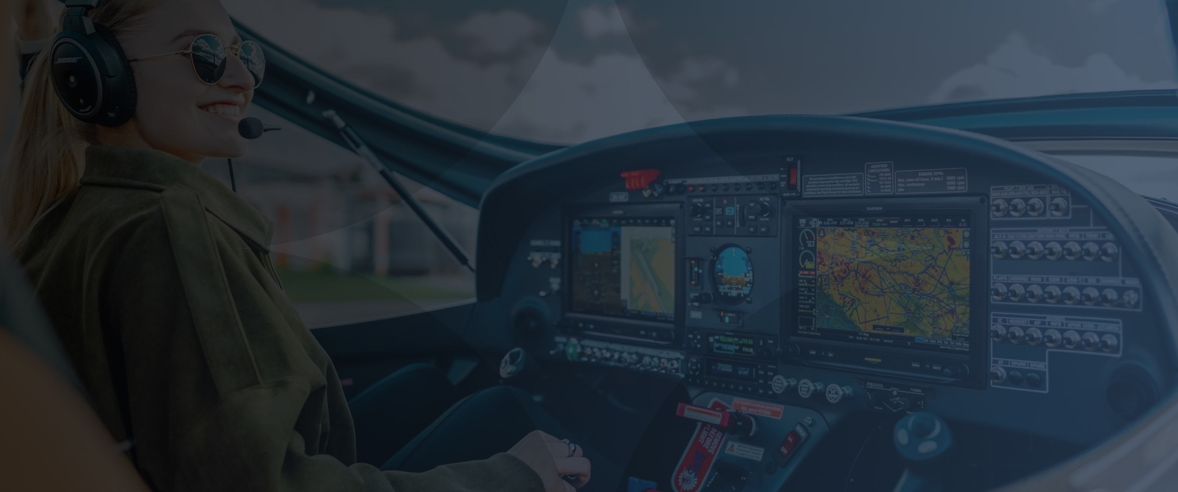 Bristell aircraft background